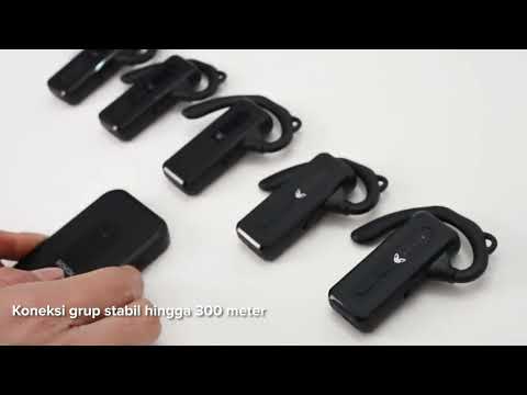 Gambar Sovox Alat Bantu Tur Audio Nirkabel Set 50 pcs - Hitam