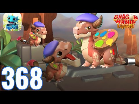 Dragon Mania Legends - Gameplay Walkthrough Part 368 - Palette Dragon Hatching (iOS, Android)