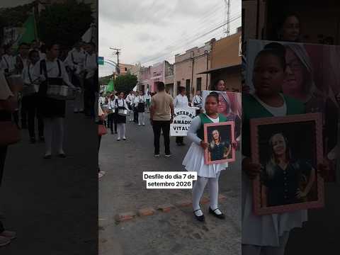 desfile do dia 7 de setembro 2026 em Chaval ce