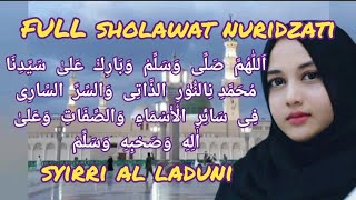 Download lagu FULL SHOLAWAT NURIDZATI - SYIRRI AL LADUNI mp3 Download lagu FULL SHOLAWAT NURIDZATI - SYIRRI AL LADUNI mp3