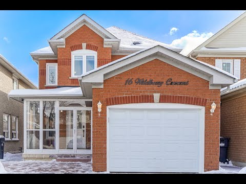 16 Wildberry Crescent, Brampton Home for Sale - Real Estate Properties for Sale