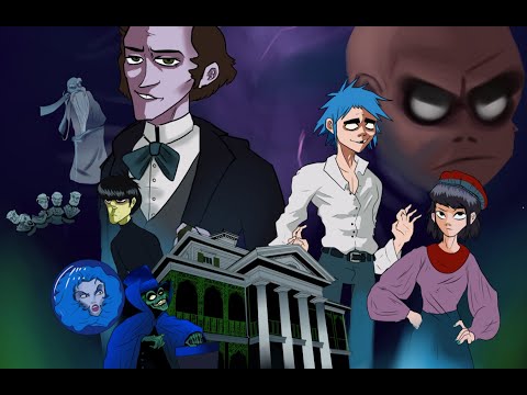 GORILLAZ X Haunted Mansion: Spirit Mansion / (Full Movie) / Use headphones 🎧