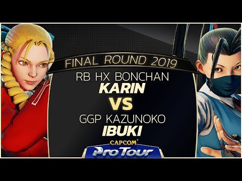 RB HX Bonchan (Karin) vs GGP Kazunoko (Ibuki) - Final Round 2019 - Day 1 Pools - CPT 2019