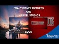 4K Fanmade Walt Disney Pictures 100 Years Of Wonder Marvel Studios Logo Concept 2023