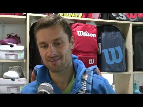 Petr Michnev po porážce v 1. kole ITF Opava