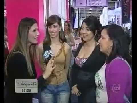 Feira em SP para mulheres que não saem de casa sem maquiagem (Jornal do SBT Manhã - 12/09/2011)