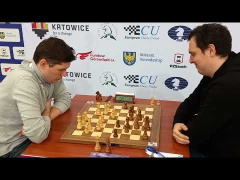 GM Valery Kazakouski - GM Kacper Piorun | European Championships