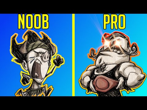 Noob VS Pro Strategy (Don't Starve Together Edgy Rick)