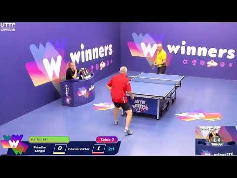 WINners CUP table 2  12.09  Priadko Sergei - Ziakun Viktor 17:00