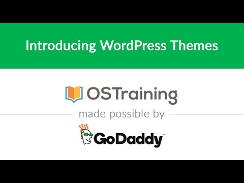 WordPress Beginner Tutorial 23 Introducing WordPress Themes