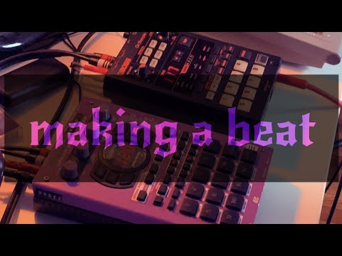 roland sp-404sx beatmaking - a lil blizzard special