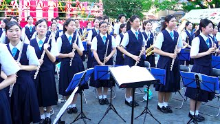 千葉商業高等学校吹奏楽部 松波夏祭り @千葉市中央区松波公園 250803