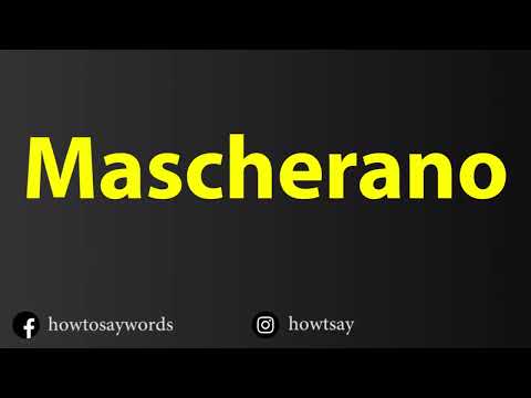 How To Pronounce Mascherano
