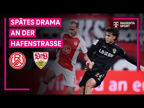 Rot-Weiss Essen – VfB Stuttgart II, Highlights mit Live-Kommentar | 3. Liga | MAGENTA SPORT