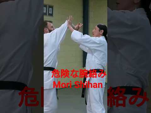 Mori Shihan 8thDan『危険な腕絡み』森道治師範八段 [ Danger technique Ude-garami ] Goshu-Ryu Aiki Jujutsu 豪州流 合氣柔術