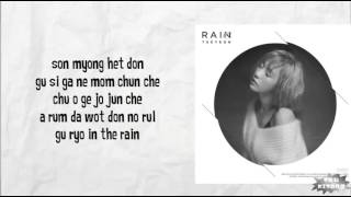 TAEYEON - RAIN Lyrics (easy lyrics)