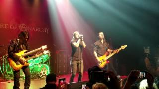 Art of Anarchy, "Afterburn", live@Gramercy Theatre NYC