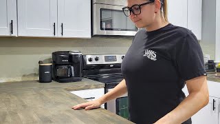 How To Install Butcher Block Countertops | Easy DIY