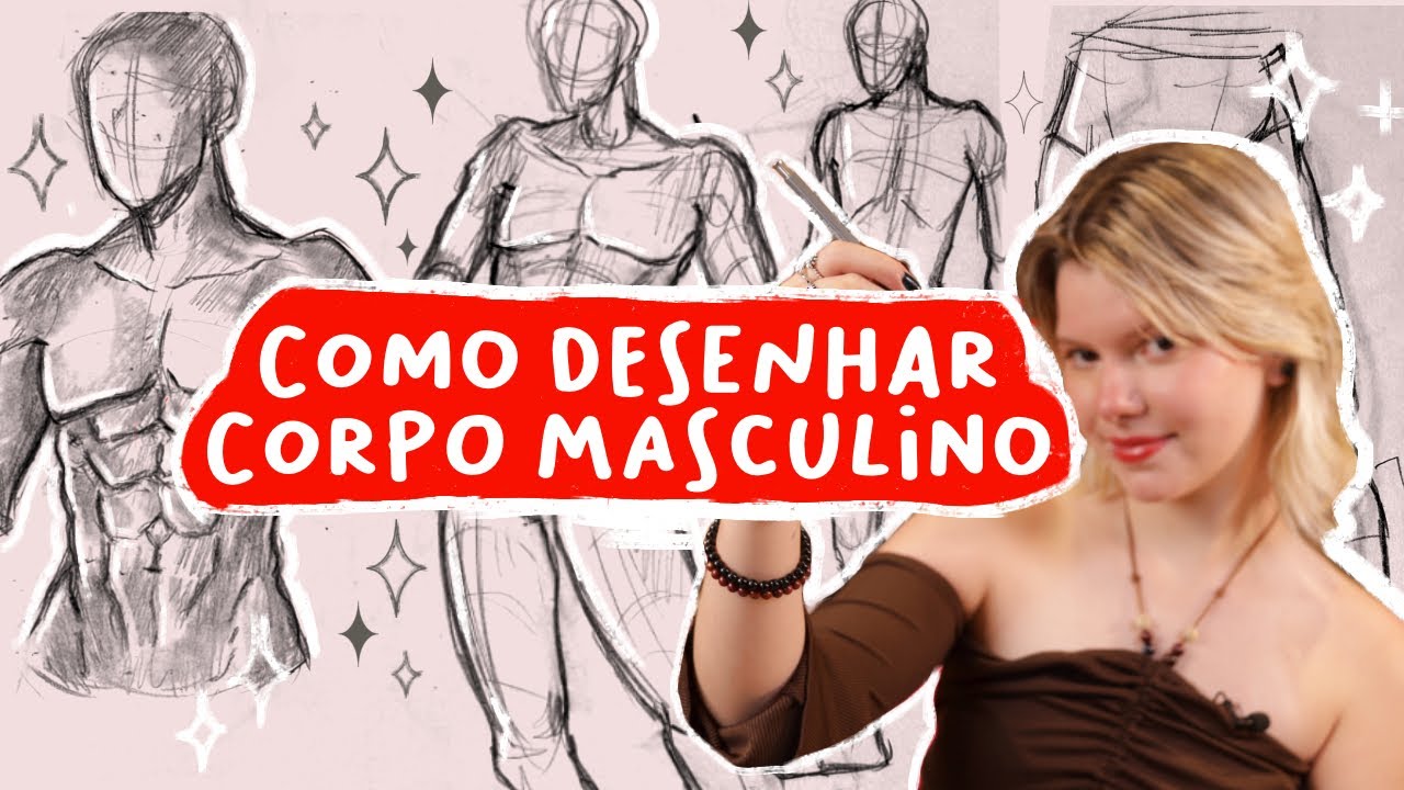 COMO DESENHAR CORPO MASCULINO