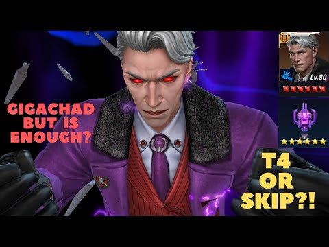 LVL 80 MAGNETO REVIEW - KNULL 54 / GORR 34 / GBR / ABX - GREAT DMG BUT..? - Marvel Future Fight