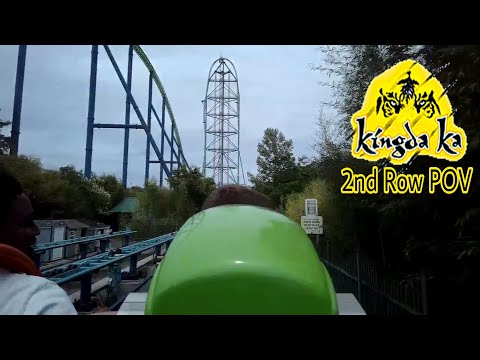 Kingda Ka World’s Tallest Coaster Row 2 POV June 2021 - Six Flags Great Adventure (No Copyright)