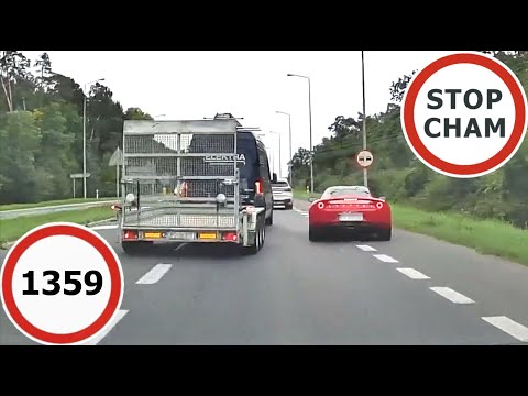Stop Cham #1359 - Niebezpieczne i chamskie sytuacje na drogach