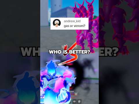 Venom or Gas Fruit? 🤔 (Showcase) #bloxfruits