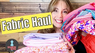 SR HARRIS Fabric HAUL with Sewing Plans