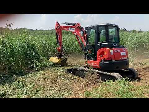 NOLEGGIO - ESCAVATORE 55 Q.LI CON ACCESSORIO TRINCIA