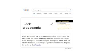 Black Propaganda