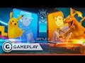 Pikachu Takes on Charizard - Pokken Tournament Gameplay