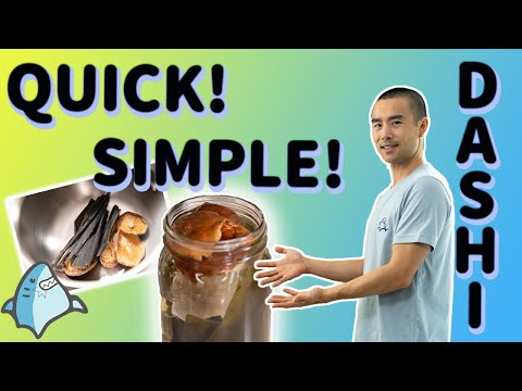 dried shiitake dashi | japanese dashi recipe 2 ways!