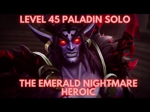 Level 45 Paladin Solo Heroic Emerald Nightmare (6/7)