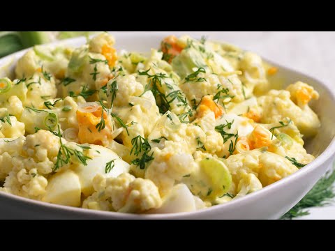 Cauliflower Potato Salad Recipe