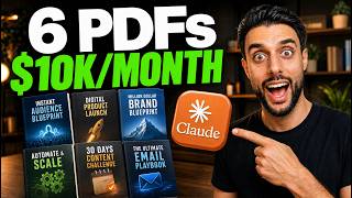 I Created 6 Digital Products with AI and Earn $10K/Month Selling PDFs thumbnail