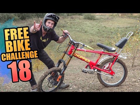 THE FREE BIKE CHALLENGE - PART 18 - DOWNHILL CHOPPER