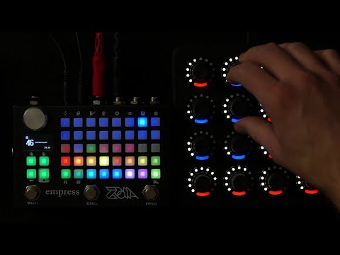 Music: Empress Zoia/MIDI Fighter Twister - Sequencer Improvisation 001