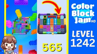Soluzione del Livello 1242 di Color Block Jam