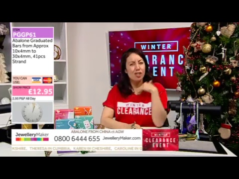 JewelleryMaker LIVE 27/12/17 1pm - 6pm