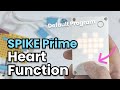 SPIKE Prime Tutorial 1.1: Heart Function / Default Program