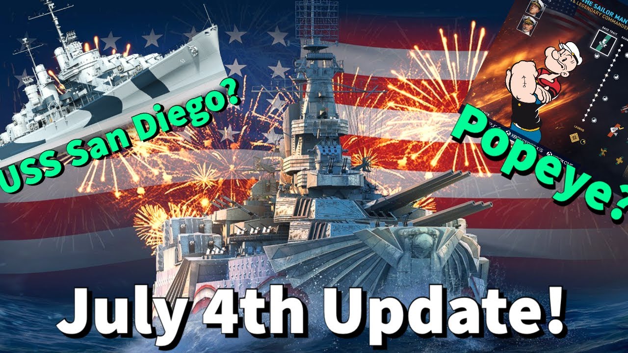 June/July patch notes! USS San Diego, Tulsa, Salem and more! (NEW LEGENDARY MODS?!)