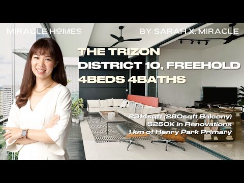 The Trizon Home Tour: 4Beds 4Baths Freehold Condo | Singapore Property
