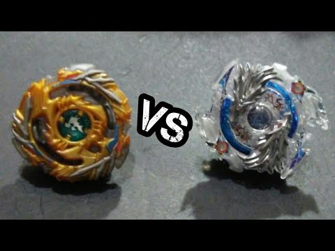 BATTLE: Drain Fafnir .8.Nt VS Lost Longinus .N.Sp | Beyblade Burst Evolution