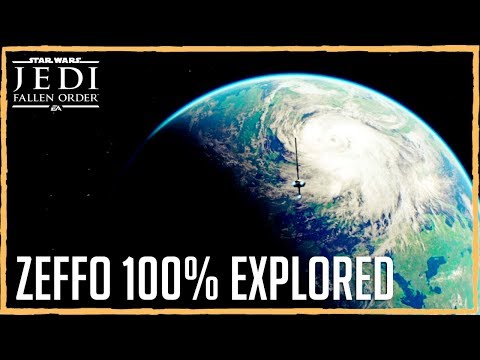 ZEFFO 100% Explored 【STAR WARS JEDI: FALLEN ORDER】 Full Platinum Walkthrough Gameplay Part 22