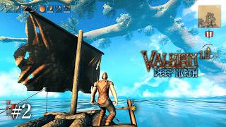 #2 Valheim　実況　いかだを作って大海原へ