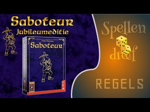 Saboteur 20-jarige jubileumeditie REGELS (NL)