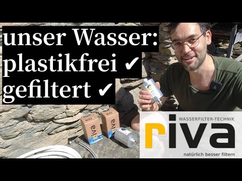 Unser frostfestes Riva Wasserfilter System im Camper 💦💦 - kein Plastikmüll mehr 🤗