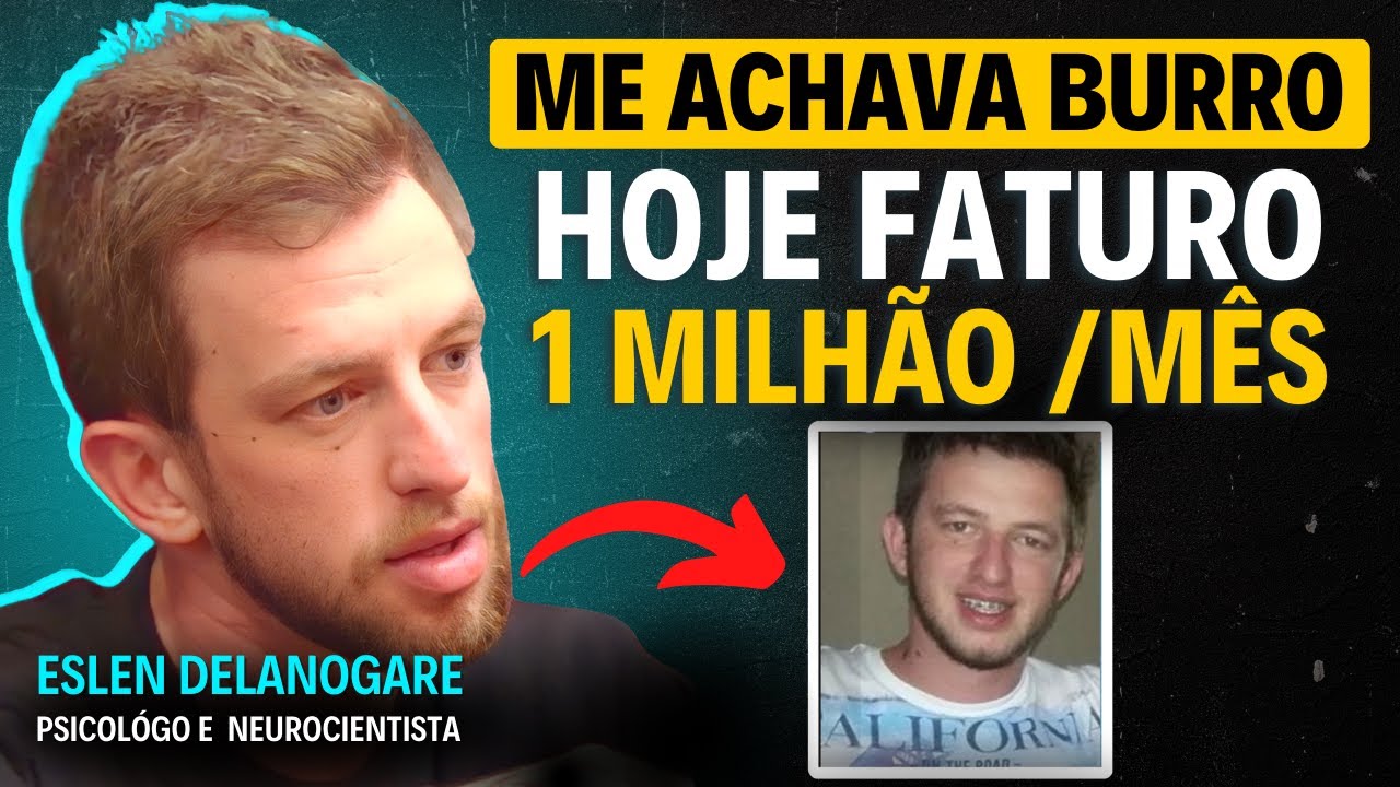 COMO SUBSTITUIR O VÍCIO POR BONS HÁBITOS | Eslen Delanogare (Neurocientista)