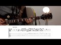 Chris Cain LICK 1 - 6 in E minor - TAB || Fer Martinelli
