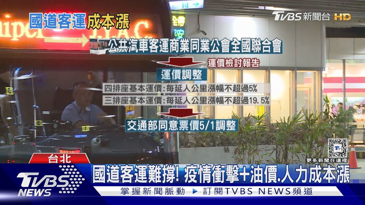 交通部拍板客運票價17年首調漲 各業者未決定漲多少